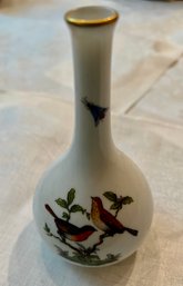 Vintage Authentic Herend Porcelain Bud Vase-Hungary- 7105/ RO 4