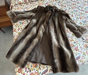 Vintage Sheered Bever Coat-Custom Made
