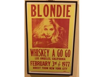 Vintage  'Blondie' Framed Poster-
