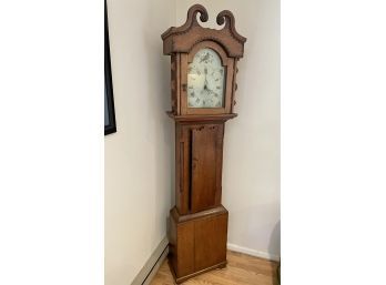 Antique  Tall European Grandfather Clock