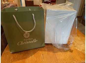 'Christofle ' Four Piece Cruet Set -  Style # 3928130 - New In Sealed Box!