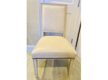 Contemporary Modern' Vanguard Furniture ' Pleather Nail Head Side Chair