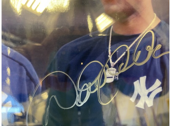 Steiner -authenticated   Autographed   Color Photo- Derek Jeter- Gary Sheffield- Alex  Rodriquez-NY Yankees!