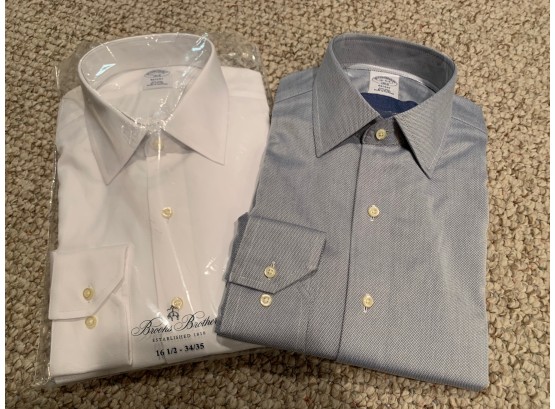 Brooks Brothers Men’s Shirts-Two-New