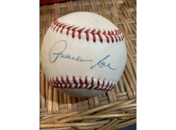 Autographed PREACHER  ROE-Brooklyn Dodgers