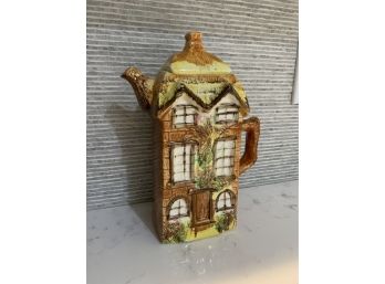 Vintage 'price'  English COTTAGEWARE Pottery Tall Coffee Pot