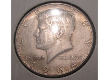 1964-D Authentic KENNEDY Half Dollar $.50 United States