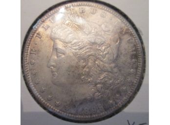 1896 Authentic MORGAN SILVER DOLLAR $1.00 United States