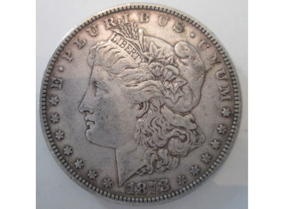 1878 Authentic MORGAN SILVER DOLLAR $1.00 United States