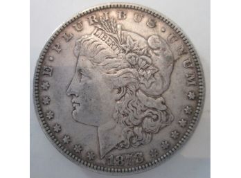 1878 Authentic MORGAN SILVER DOLLAR $1.00 United States