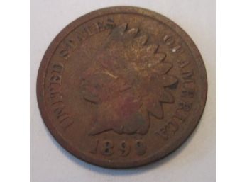 1899 Authentic INDIAN HEAD CENT $.01 United States