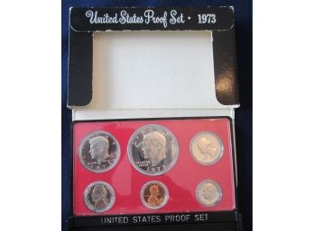 SET 6 COINS! 1973S Authentic PROOF SET Uncirculated United States