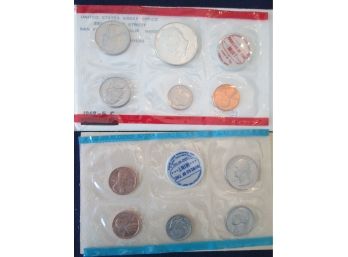 SET 10 COINS! 1969P & 1969D Authentic MINT SET United States BRILLAINT UNCIRCULATED
