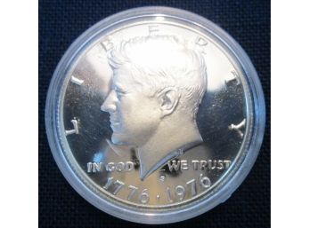 1976S PROOF Authentic KENNEDY SILVER HALF DOLLAR $.50 United States