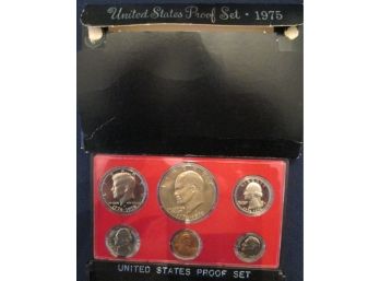 SET 6 COINS! 1975S Authentic PROOF SET Uncirculated United States