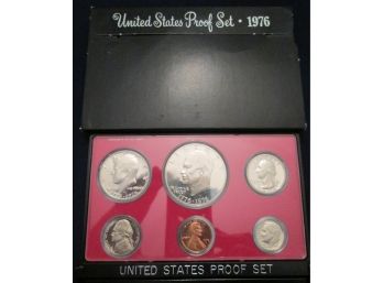SET 6 COINS! 1976S Authentic PROOF SET Uncirculated United States