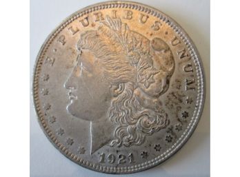 1921P Authentic MORGAN SILVER DOLLAR $1.00 United States