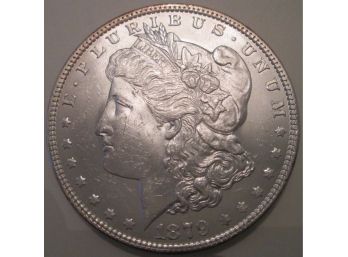1879P Authentic MORGAN SILVER DOLLAR $1.00 United States, BRILLAINT UNCIRCULATED