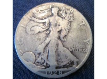 1928S Authentic WALKING LIBERTY SILVER Half Dollar $.50 United States