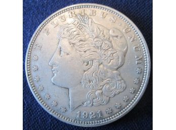 1921D Authentic MORGAN SILVER DOLLAR $1.00 United States
