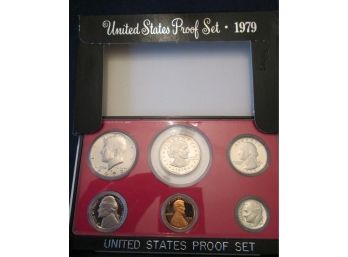 SET 6 COINS! 1979S Authentic PROOF SET Uncirculated United States