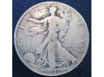 1940P Authentic WALKING LIBERTY SILVER Half Dollar $.50 United States