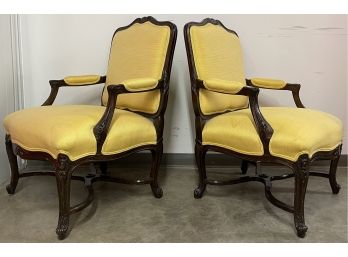 Pair Of French Style Armchairs