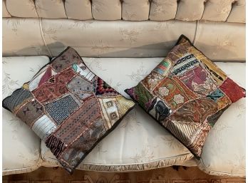 Vintage Boho Style  Chic Handmade Vintage Pillows
