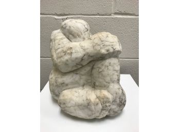Mid Century Figural Marble Sculpture