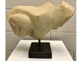Mid Century Abstract Marble Or Alabaster Sculpture