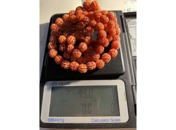 Vintage Chinese Missionary Carved Beads