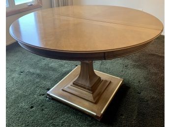 Vintage Round Pedestal Dining Table