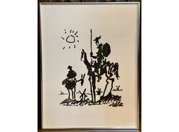Vintage Picasso 'don Quixote' Lithograph
