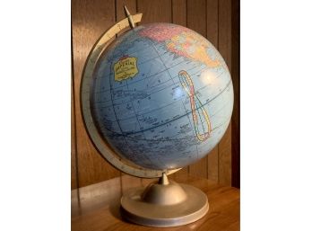 Vintage Gram's Imperial World Globe