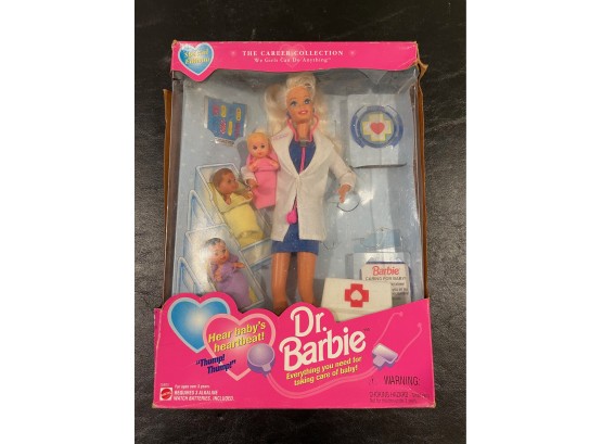 Vintage Dr Barbie Doll In Box