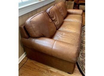 Authentic NATUZZI Leather Sofa