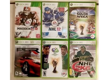 Xbox 360 Sports Game Lot