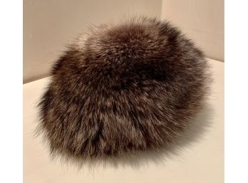 Genuine Vincent & Bill New York Fox Fur Hat, Vintage