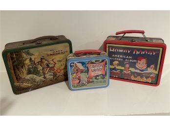 Vintage Assorted Lunch Box Collectibles