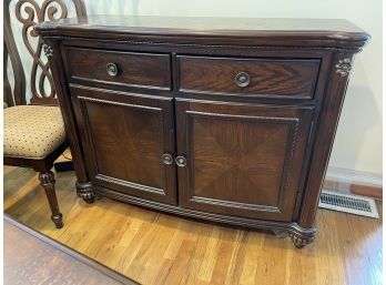 Contemporary Wood Dining Room Credenza Sideboard Cabinet