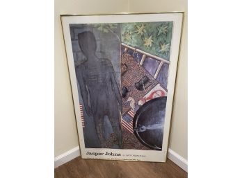 Vintage Jasper Johns Framed Poster-MOMA
