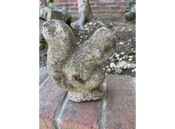 Vintage Cement Garden Squirrel