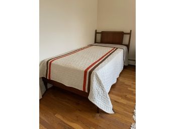 Vintage Mid Century Retro Twin Bed