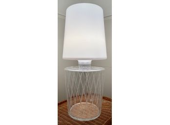 Contemporary Modern Glass Table Lamp