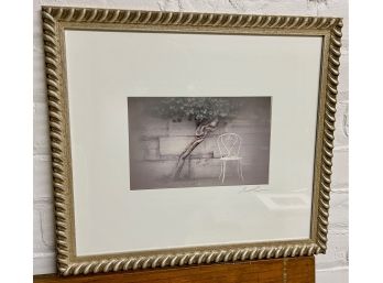 Framed Hand Signed Photograph