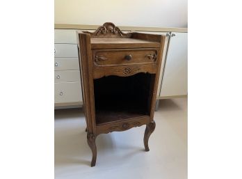 Antique French Country End Table Nightstand