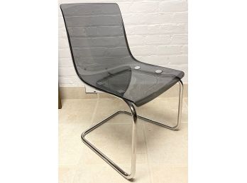 Contemporary Modern Lucite Chair #1