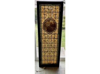 Vintage Stained Glass Custom Light Wall Box