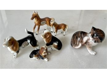 Vintage Collection Of China Animals-6 Piece Collection-Lot #1