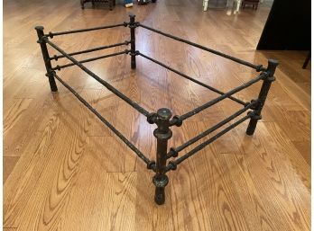 Vintage GIACOMETTI Style Bronze Finish Coffee Table Base